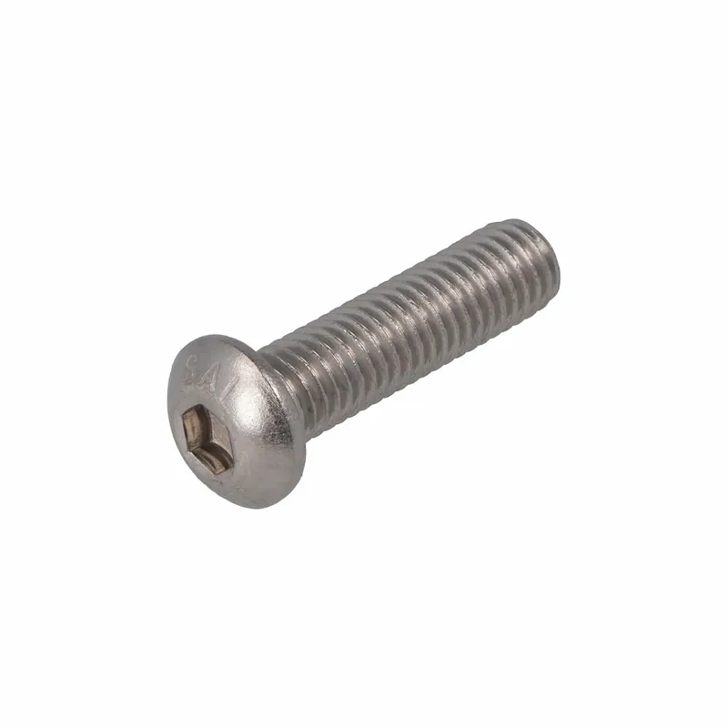 LAAGBOLKOPSCHROEF RVS-A2 IB-3 ISO7380 M5X12 (500)