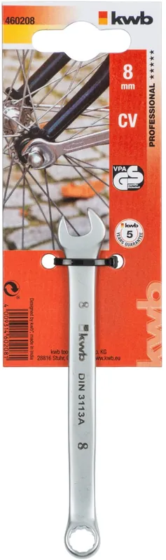 STEEK-RINGSLEUTEL CV 8 MM