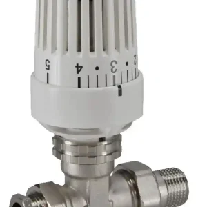 THERMOSTATISCH RADIATOR VENTIEL 1/2"X15MM RECHT
