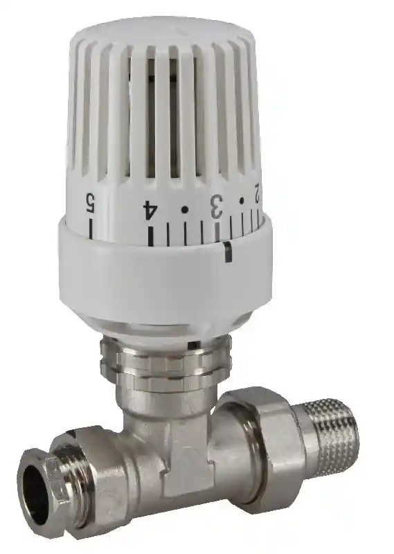 THERMOSTATISCH RADIATOR VENTIEL 1/2"X15MM RECHT