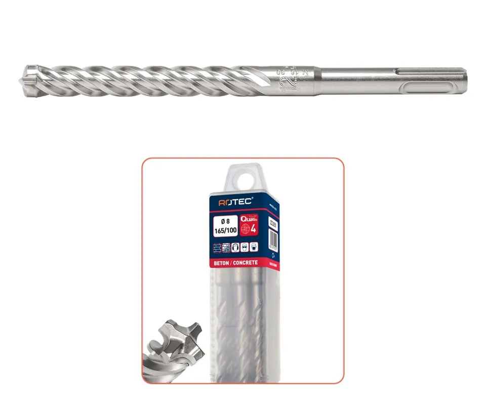 HAMERBOOR SDS+ QUATTRO-X ø6,5X200/265