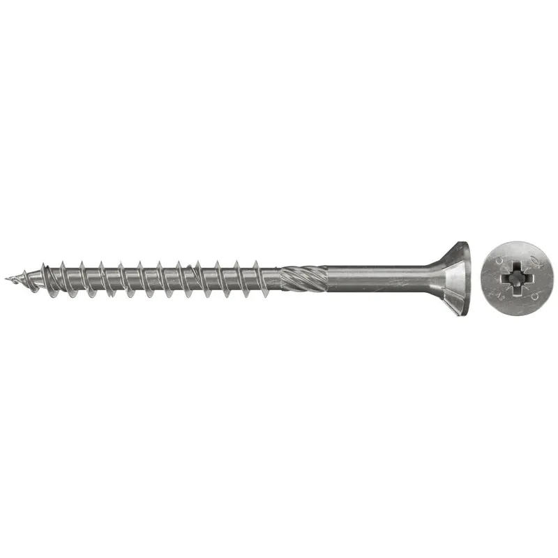 FISCHER FPF-SZ 6,0X60 VERZONKEN KOP POZI-2 RVS A2