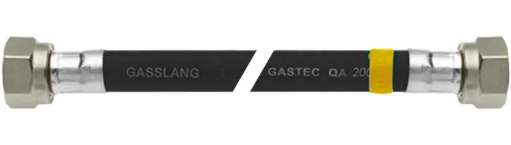 BONFIX UNIVERSELE ZWARTE GASSLANGSET 100 CENTIMETER