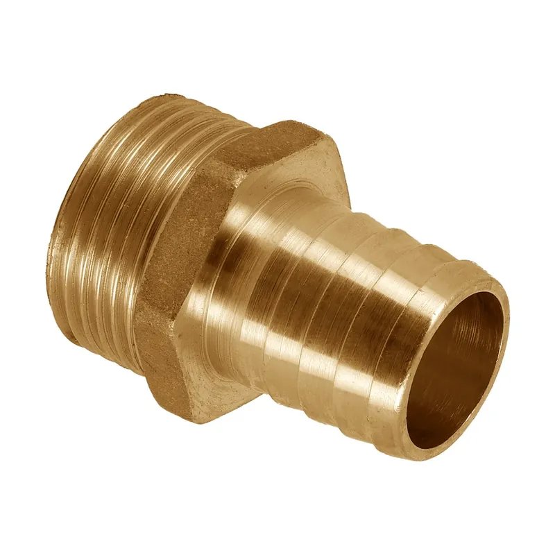 BONFIX DRAAD MESSING SLANGPILAAR 3/4" BUITENDRAAD X 20 MM