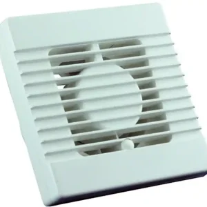BADKAMER-/ TOILETVENTILATOR EF 100 T WIT
