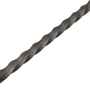 VIERKANTE STANG,GEDRAAID, STAAL 12X12/1M