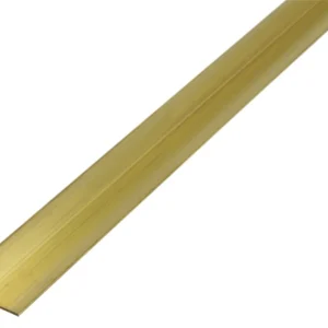 HOEKPROFIEL MESSING 10X10X1MM 1 METER