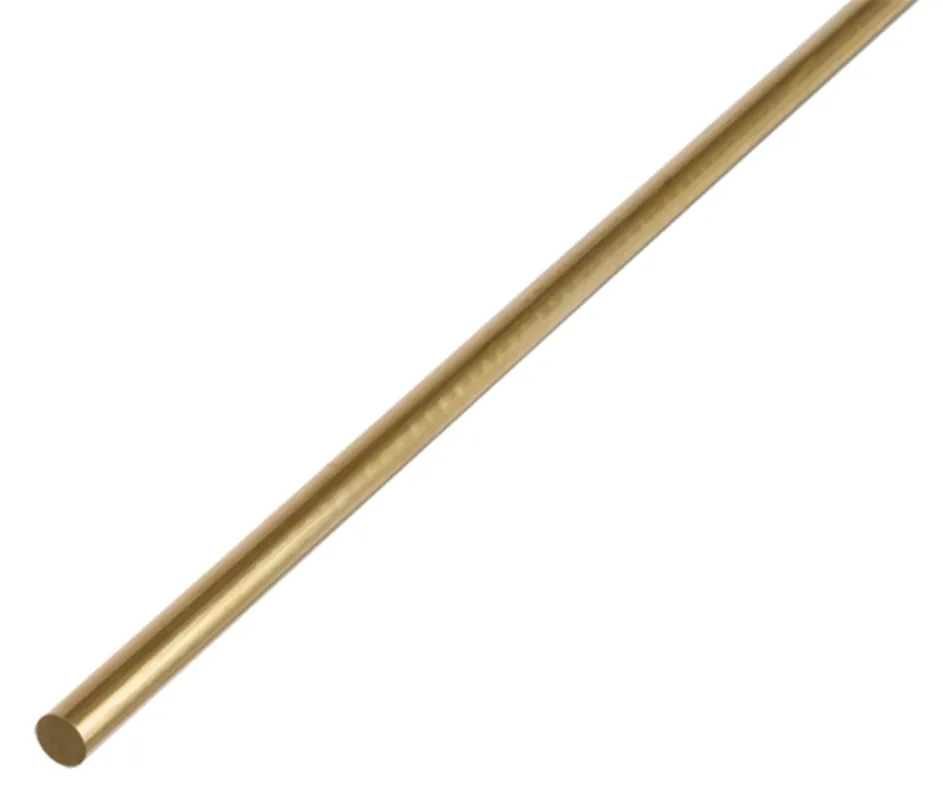 RONDE STANG MESSING 4 MM 1 METER