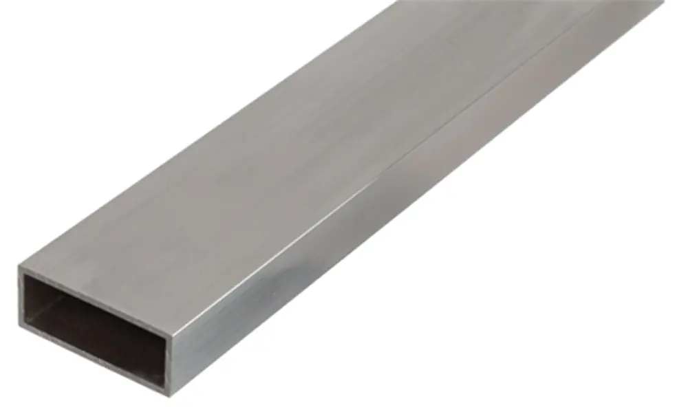 ALUMINIUM RECHTHOEKIGE BUIS 50 X 20 X 2 1 METER