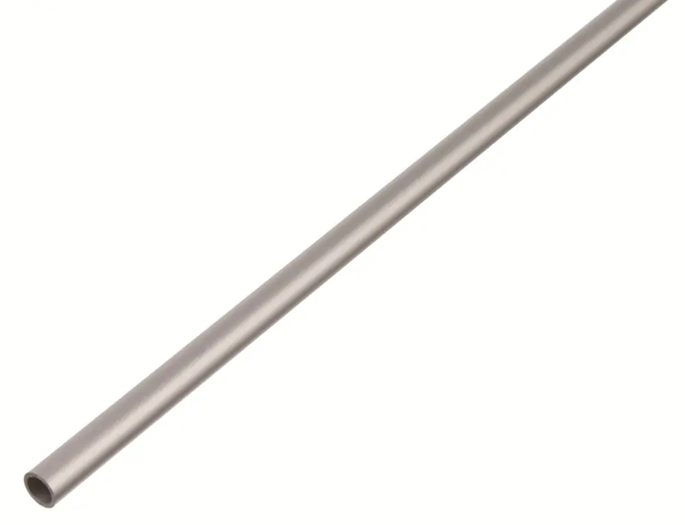 RONDE BUIS ALUMINIUM ZILVER 25MM 1 METER
