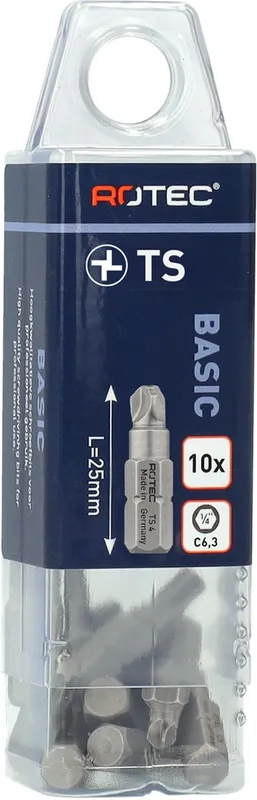 SCHROEFBIT BASIC, C6.3, TS 4X25