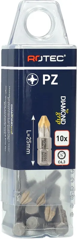 SCHROEFBIT DIAMOND, C6.3, PZ 1X25
