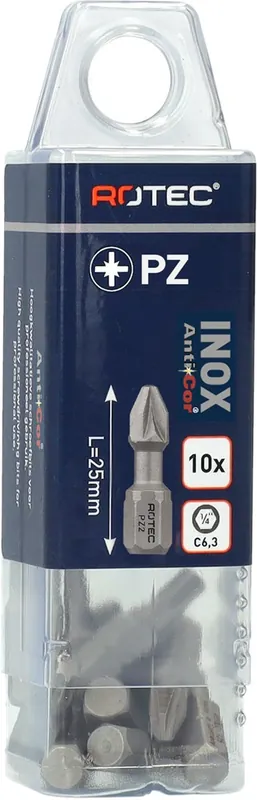 TORSIONBIT ANTI-COR RVS, C6.3, PZ 3X25