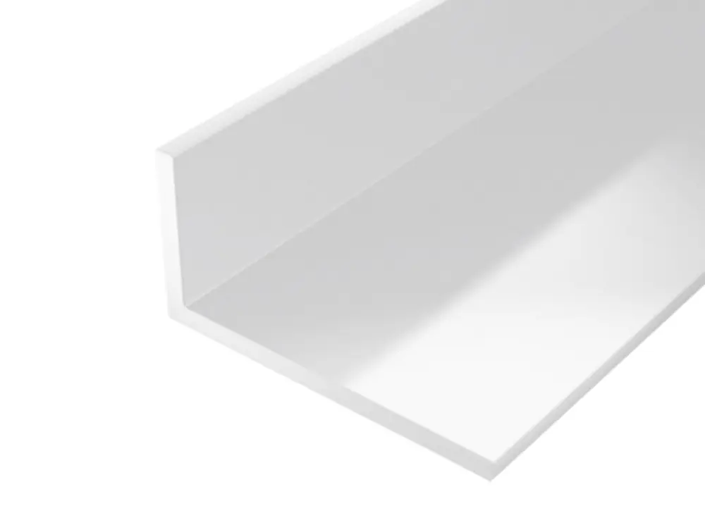 HOEKPROFIEL,PVC,WIT,20X10X1,5/1M