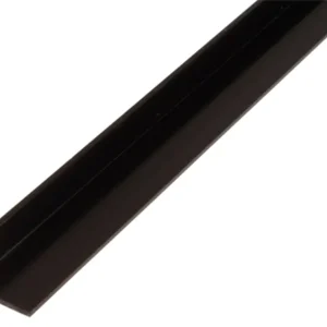 HOEKPROFIEL,PVC,ZWART,30X20X3/2M