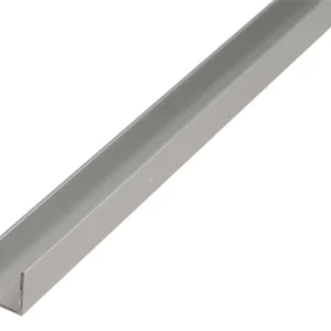 U-PROF ALU ZIL.ELOX12X8,6X12X1,3/2M