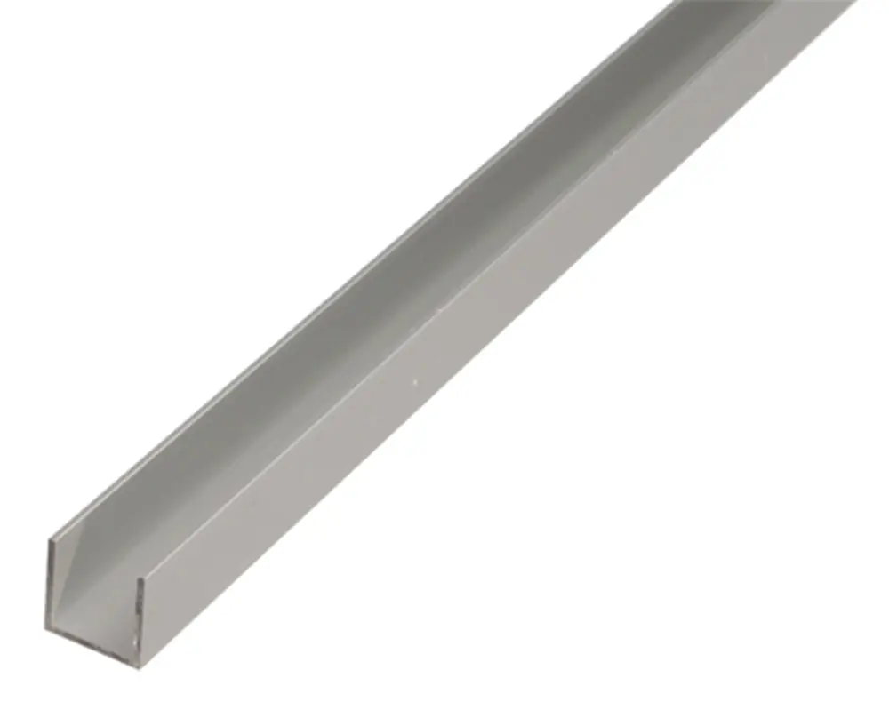 U-PROF ALU ZIL.ELOX12X8,6X12X1,3/2M