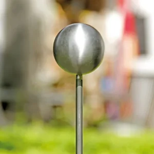 RONDE STANG, RVS, Ø8/1M