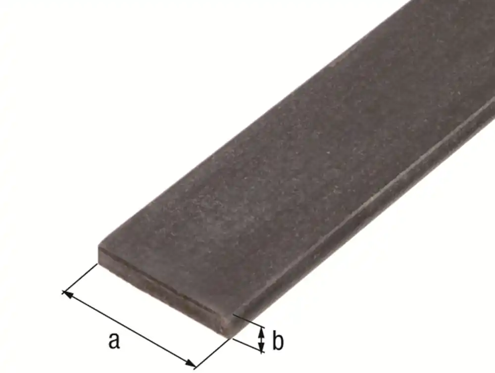 PLATTE STRIP, STAAL RUW,30X6/1M