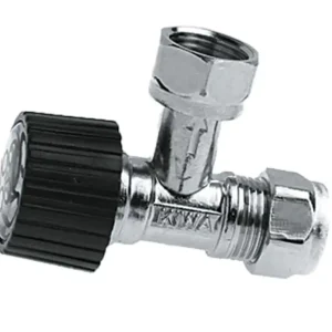 BONFIX HOEKSTOPKRAAN VERTIND 3/8"X12 KNEL