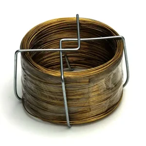 96050-08 ZL / BINDDRAAD 0,8X50 MTR. NO. 3 MESSING