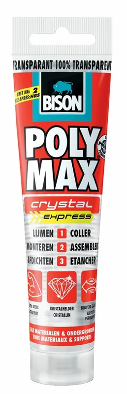 BISON POLY MAX® CRYSTAL EXPRESS HANGTUBE 115 G NL/FR