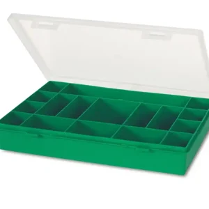 VAKKENDOOS NO. 13 - 17 GROEN 330X250X54 MM