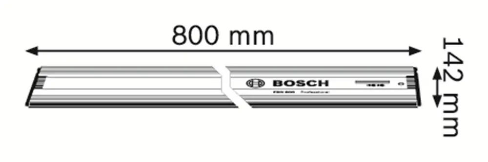 FSN 800 - GELEIDERAIL