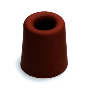 DBR 24 RO / DEURBUFFER RUBBER ROOD ø30X24MM