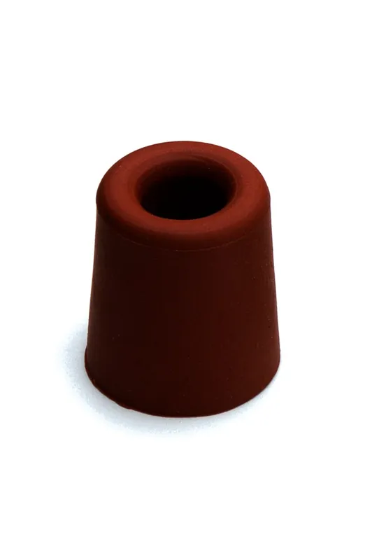 DBR 24 RO / DEURBUFFER RUBBER ROOD ø30X24MM