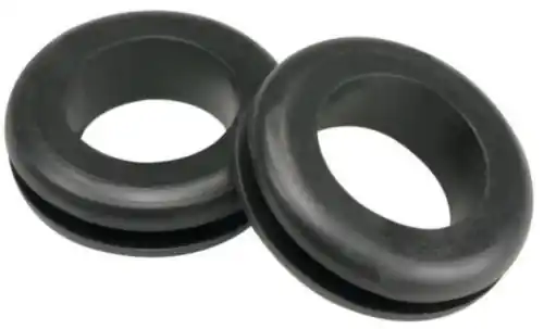 PVC DOORVOERTULE ZW 12,5X17,5MM