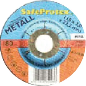 DOORSLIJPSCHIJF SAFE-PROTEX METAAL ø125X3,0Xø22,2