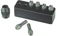 STALEN SPANTANGEN 6 ST. + MOER, 1 - 3,2 MM + HOUDER