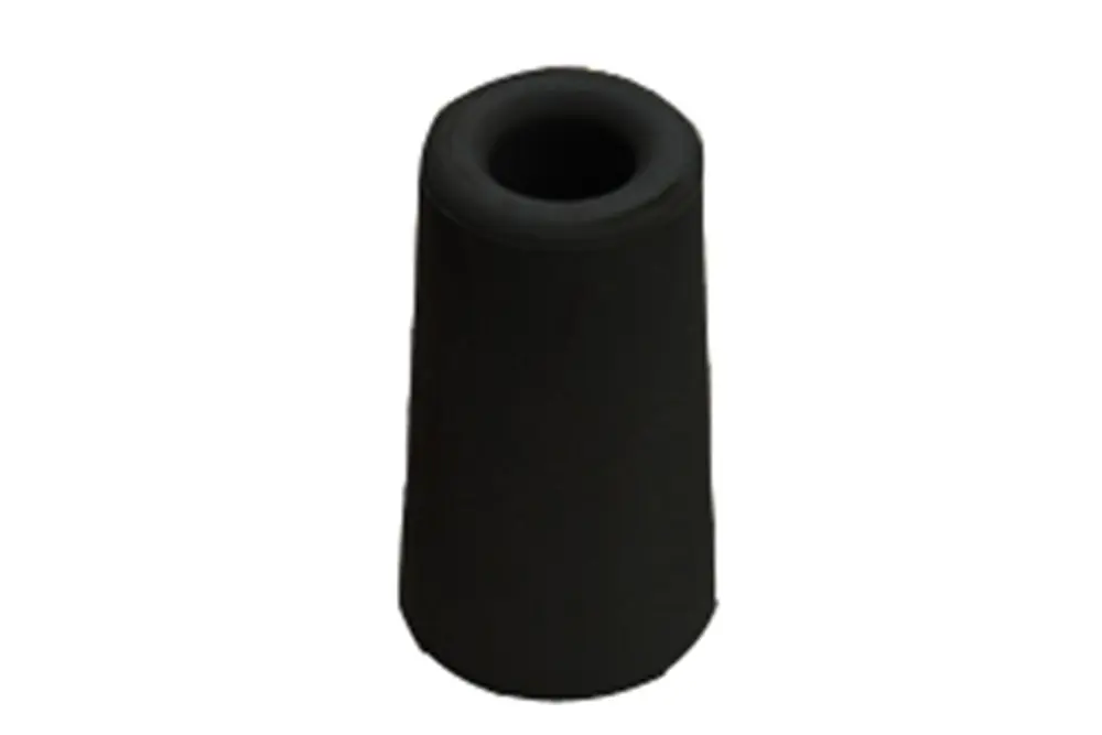 DBR 73 BE / DEURBUFFER RUBBER ZWART ø40X73MM