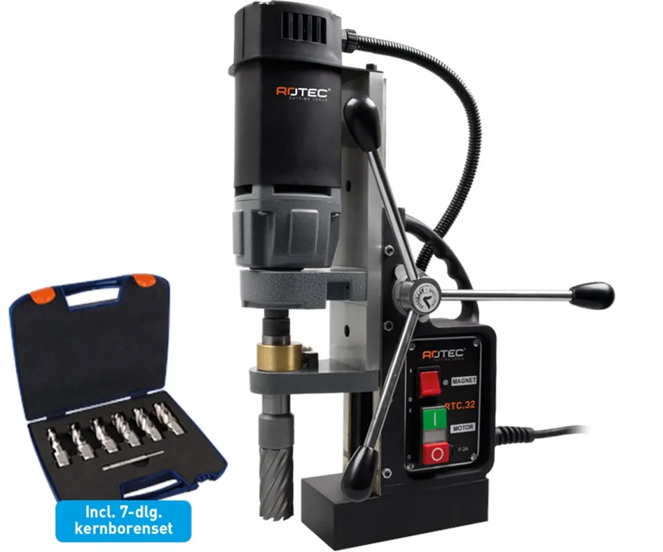 KERNBOORMACHINE RTC 32 + KOFFER + KERNBORENSET 7-DLG