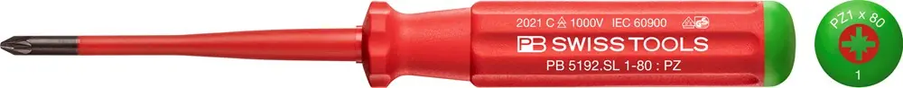 PB CLASSIC VDE SLIM SCHROEVENDRAAIER INSULAT PB 5192.SL 1-80