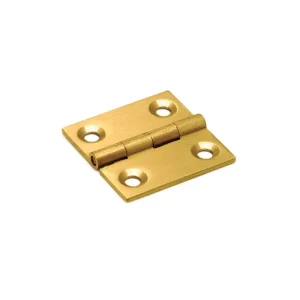 H161-25252102 / SMALSCHARNIER 25X25X1,6MM VASTE PEN MESSING