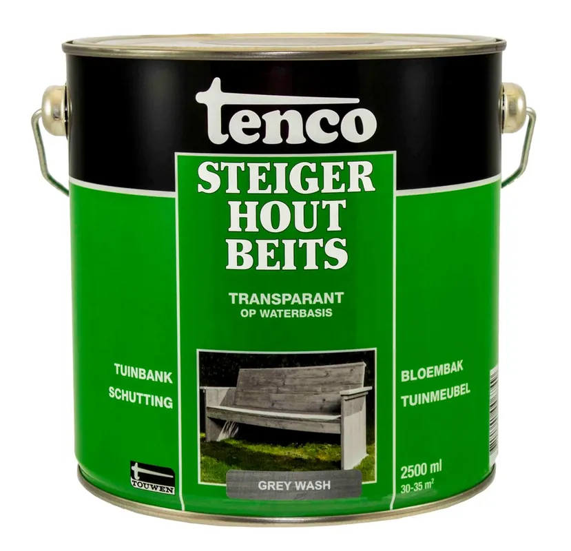TENCO STEIGERHOUTBEITS GREY WASH 2,5