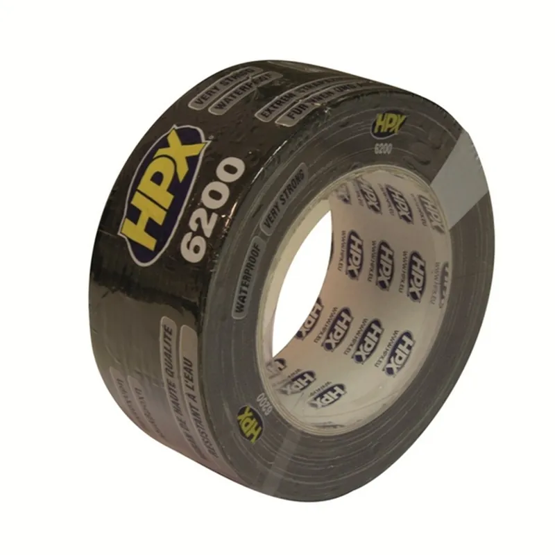 HPX PANTSERTAPE - ZWART 48MM X 25M