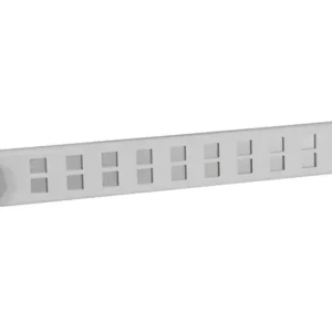 ALU SCHUIFROOSTER BOLD LINE 370X40MM