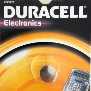 DURACELL CR1616 LITHIUM 3 VOLT - BP1