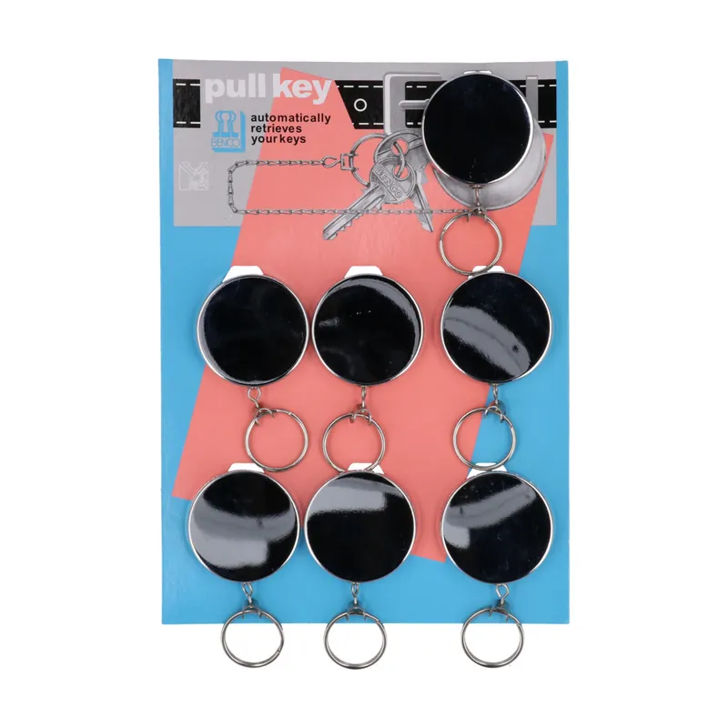 KAART KEY-BAK 201A CHROOM A 7 STUKS