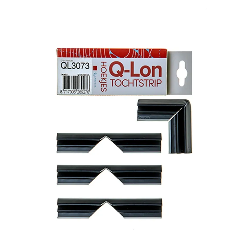 SCHLEGEL/Q-LON KADERDICHTING QL3073 ZWART 10 CM 4 HOEKEN
