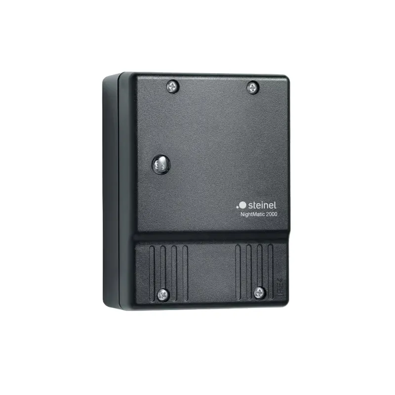STEINEL SCHEMERSCHAKELAAR NIGHTMATIC 2000 ZWART
