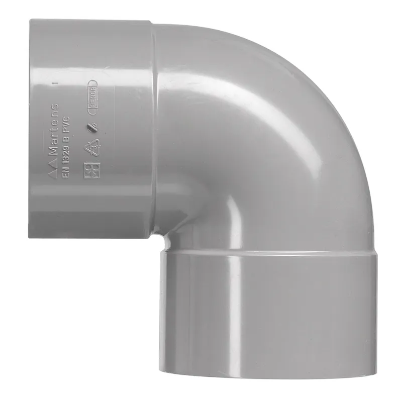 BOCHT PVC 2X LIJMMOF Ø 110MM 90º