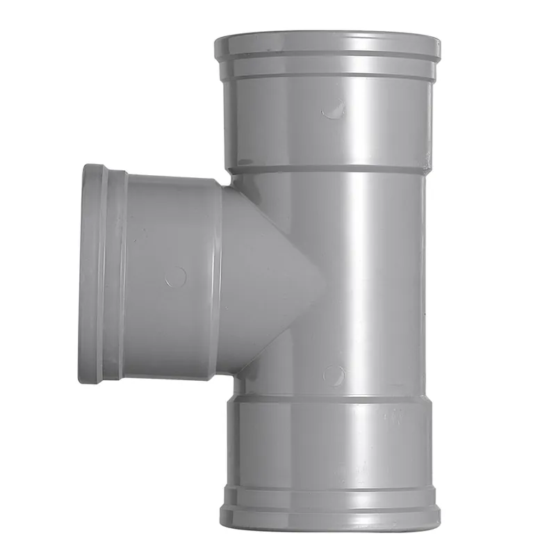 T-STUK PVC 3X MANCHETMOF Ø 125MM 90º