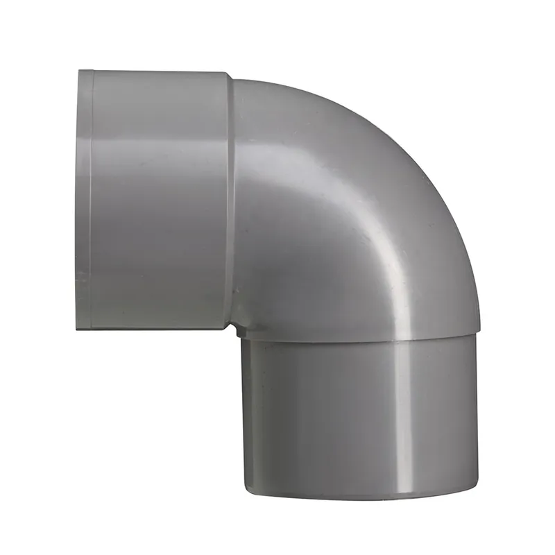 BOCHT PVC 1X LIJMMMOF/VERJONGING Ø 80MM 90°