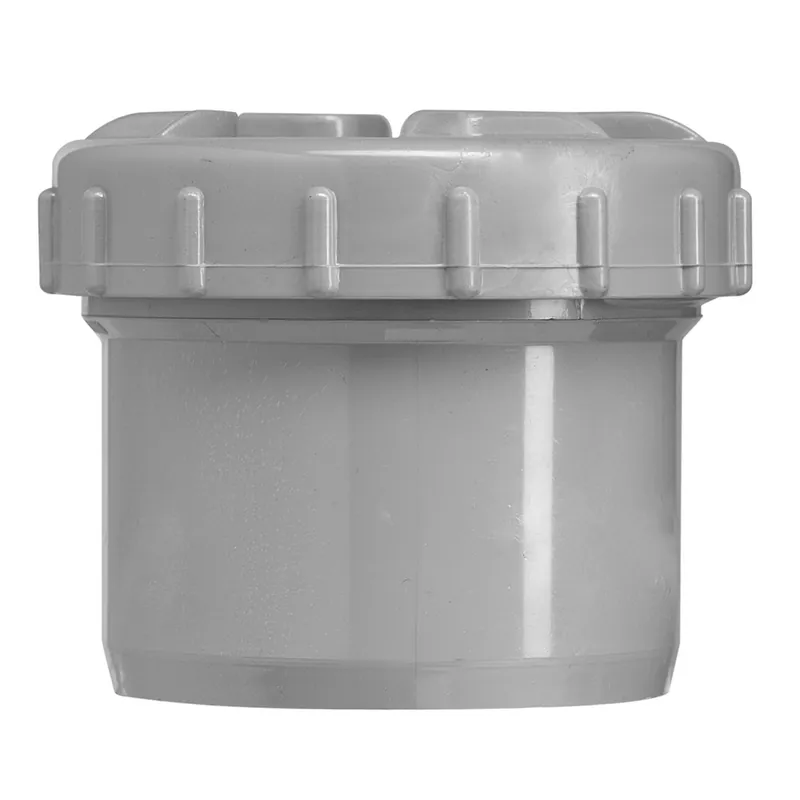 125MM EINDSTOP MET SCHROEFDEKSEL