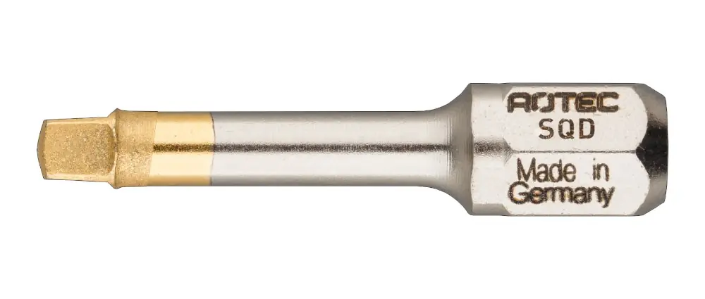 IMPACT SCHROEFBIT SQD 2, L=30, C6.3, DIAMOND