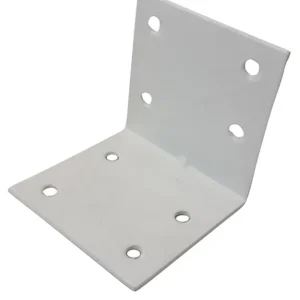 VERSTERKINGSHOEK 60X60MM WIT